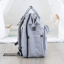 Load image into Gallery viewer, Grey Diaper Bag CRUZ - Lovatte Shop