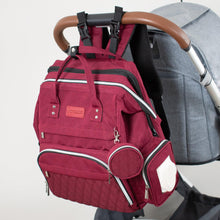Load image into Gallery viewer, Red Diaper Bag CRUZ - Lovatte Shop