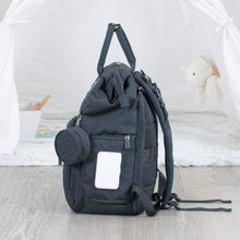 Load image into Gallery viewer, Black Diaper Bag JOURNEY - Lovatte Shop