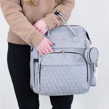 Load image into Gallery viewer, Grey Diaper Bag CRUZ - Lovatte Shop
