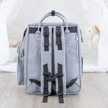 Load image into Gallery viewer, Grey Diaper Bag CRUZ - Lovatte Shop
