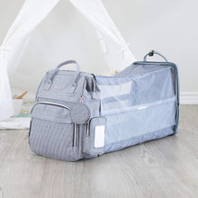 Load image into Gallery viewer, Grey Diaper Bag CRUZ - Lovatte Shop
