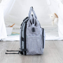 Load image into Gallery viewer, Grey Diaper Bag JOURNEY - NEW! - Lovatte Shop
