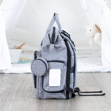 Load image into Gallery viewer, Grey Diaper Bag JOURNEY - NEW! - Lovatte Shop
