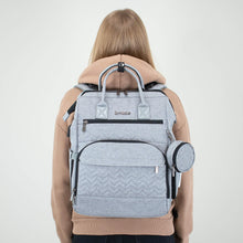 Load image into Gallery viewer, Grey Diaper Bag JOURNEY - NEW! - Lovatte Shop
