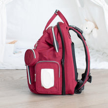 Load image into Gallery viewer, Red Diaper Bag CRUZ - Lovatte Shop
