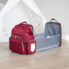 Load image into Gallery viewer, Red Diaper Bag CRUZ - Lovatte Shop
