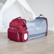 Load image into Gallery viewer, Red Diaper Bag CRUZ - Lovatte Shop
