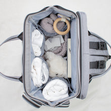 Load image into Gallery viewer, Grey Diaper Bag CRUZ - Lovatte Shop
