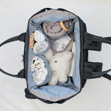 Load image into Gallery viewer, Black Diaper Bag JOURNEY - Lovatte Shop
