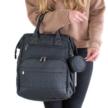 Load image into Gallery viewer, Black Diaper Bag JOURNEY - Lovatte Shop
