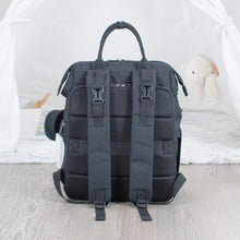 Load image into Gallery viewer, Black Diaper Bag JOURNEY - Lovatte Shop
