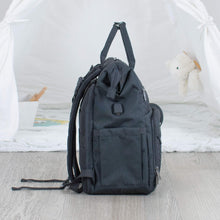 Load image into Gallery viewer, Black Diaper Bag JOURNEY - Lovatte Shop
