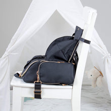 Load image into Gallery viewer, Black Diaper Bag BOOST - NEW! - Lovatte Shop
